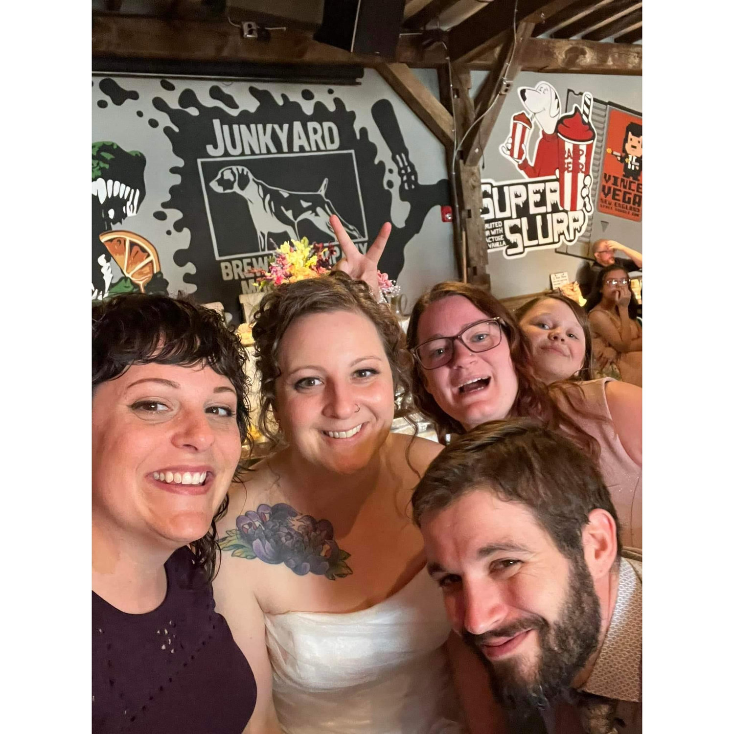 Bec's wedding shenanigans