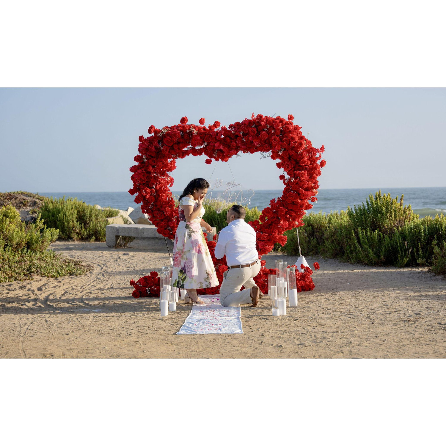 Proposal day at Ventura Pier