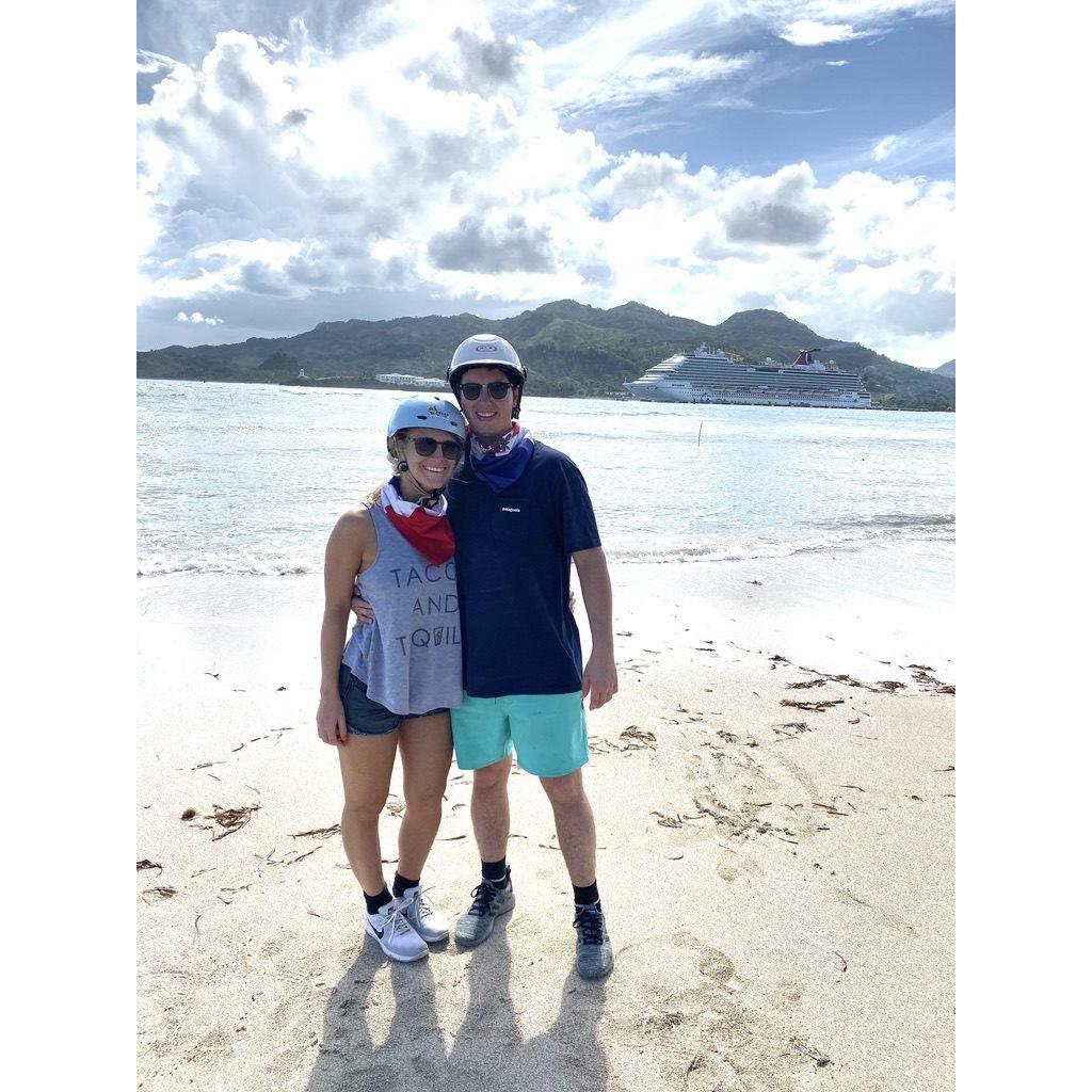 four-wheeler riding in the Dominican Republic