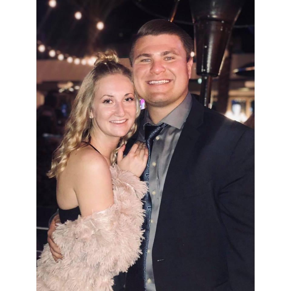 One of the best nights we have had at Wyatt's work Christmas party.