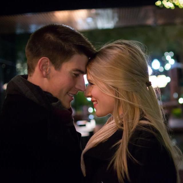 Holiday photos taken on a chilly evening in downtown Tampa, December 2014. This photo was taken only a stone's throw from where we took our engagement photos six years later!