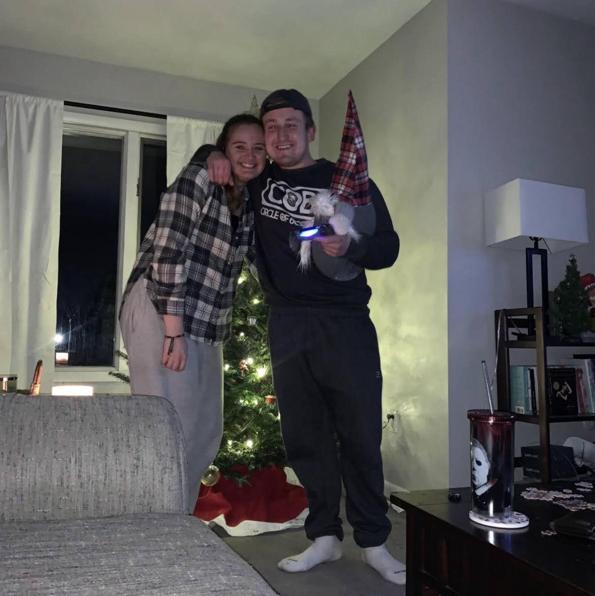 Our first Christmas in our first apartment