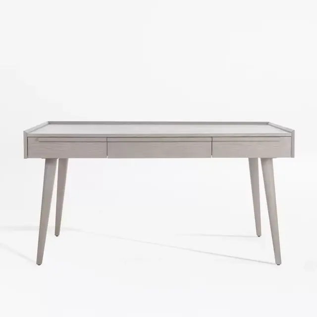 Tate Stone 60" Desk with Power Outlet