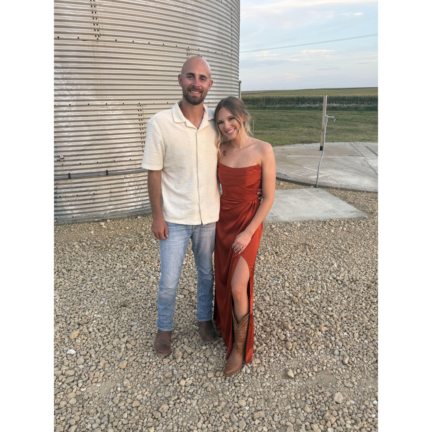 We've attended TONS of weddings together and CANNOT wait for our own!