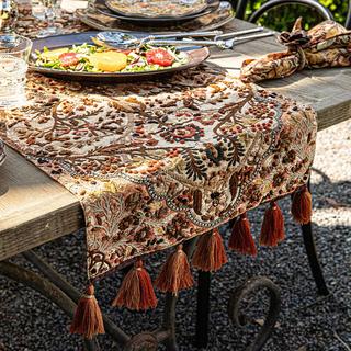 Willa Embroidered Table Runner