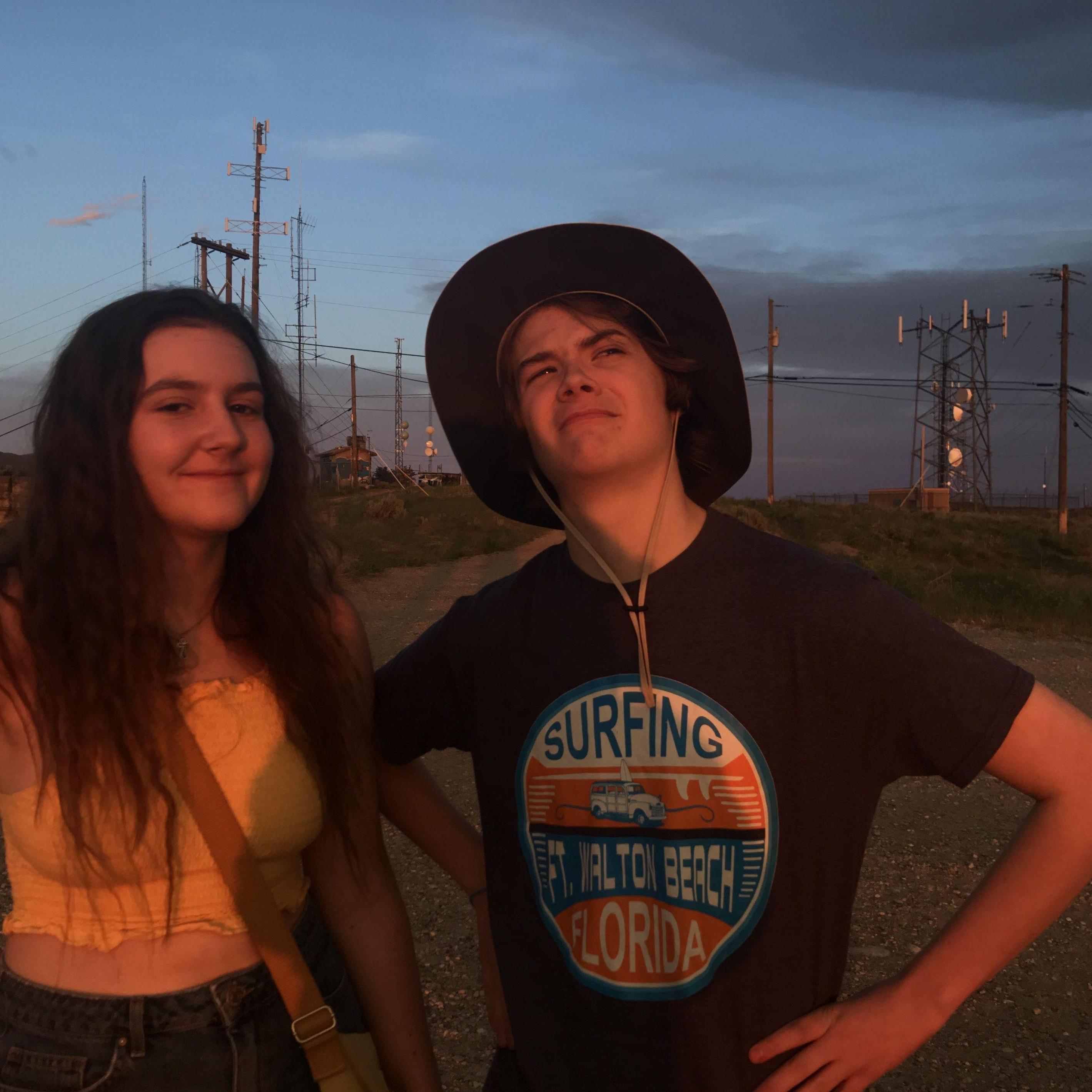 Our first photo together, June 2019