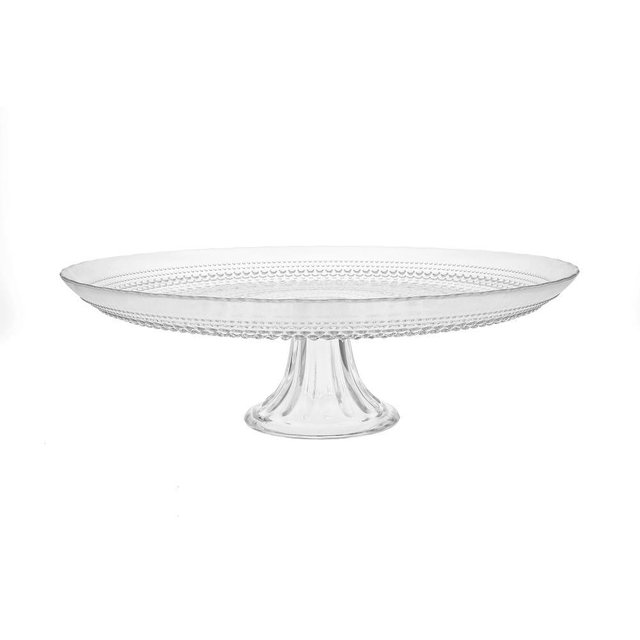 Fortessa, Jupiter 13" Cake Stand, Clear,