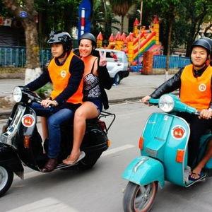 Street Food Moped Tour for Two in Vietnam