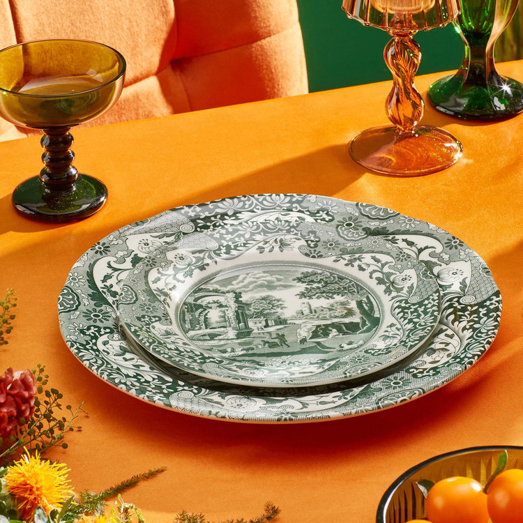 Spode, Green Italian Salad Plate, Set of 4 | Zola