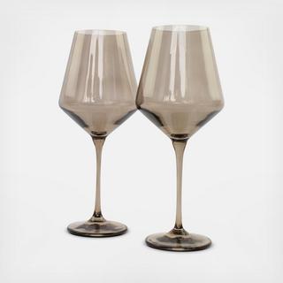 Estelle Stemware Wine Glass, Set of 2