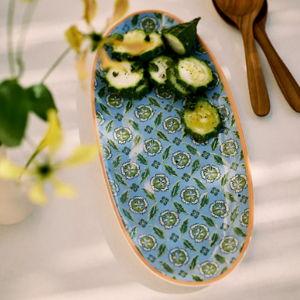 Tangier Oasis Melamine Small Platter