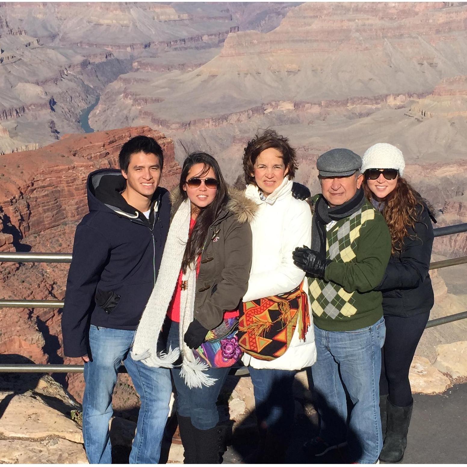 Gran Cañon con la familia!