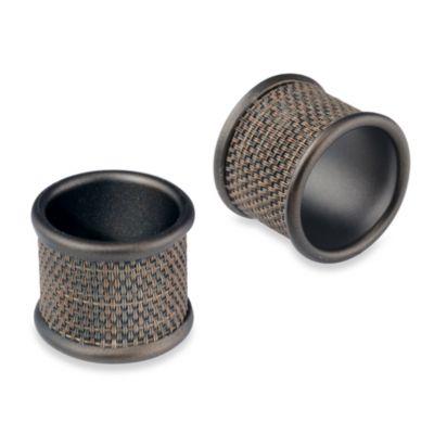 InterDesign® Twillo Napkin Ring in Bronze Finish