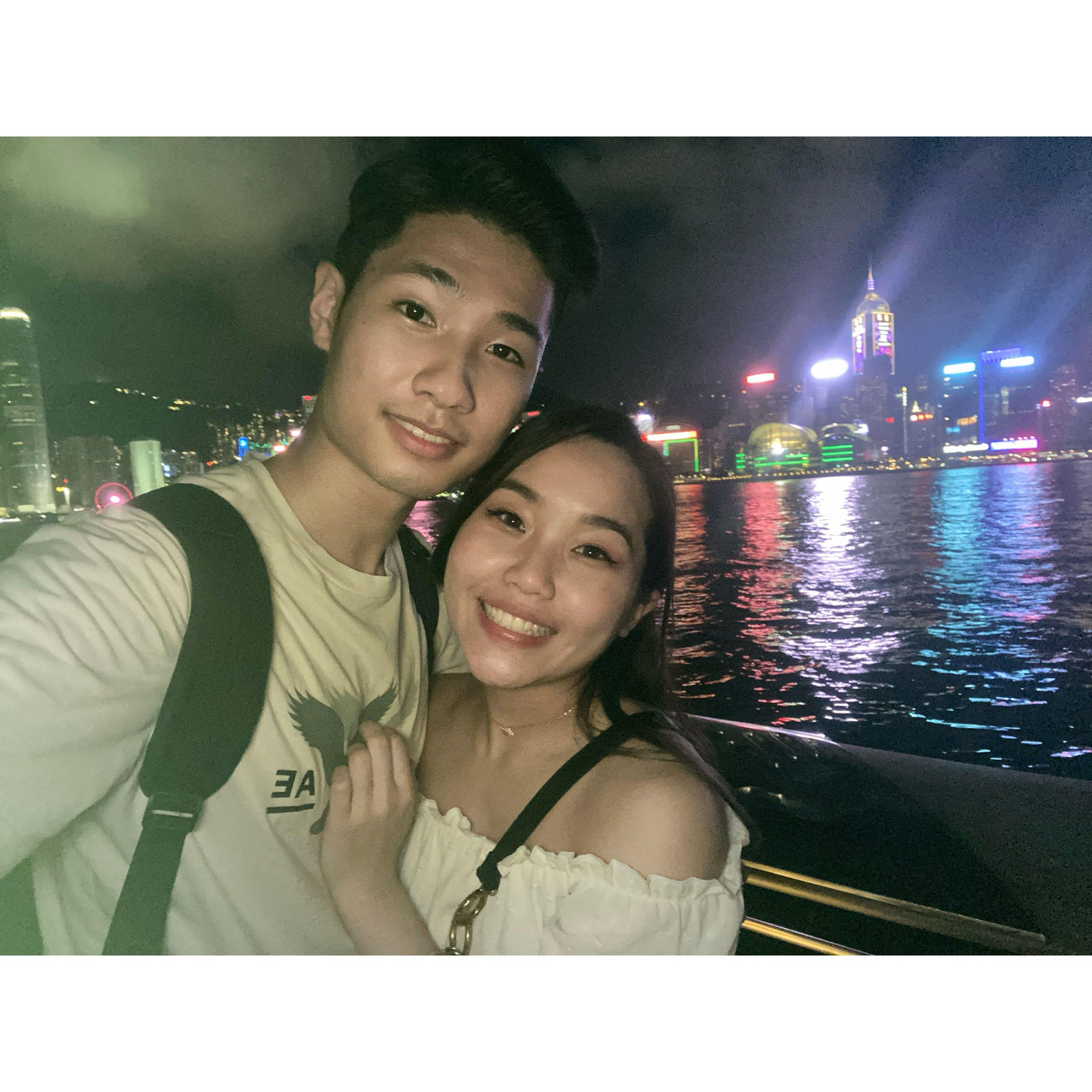 One of our first dates in HK