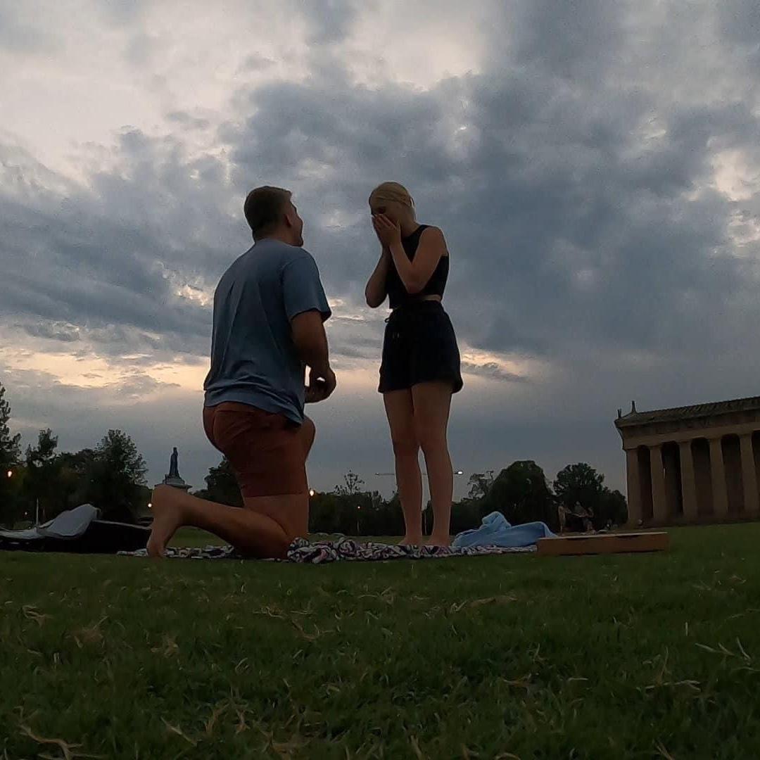 Our favorite day so far... the one where Beckett proposed 🤍