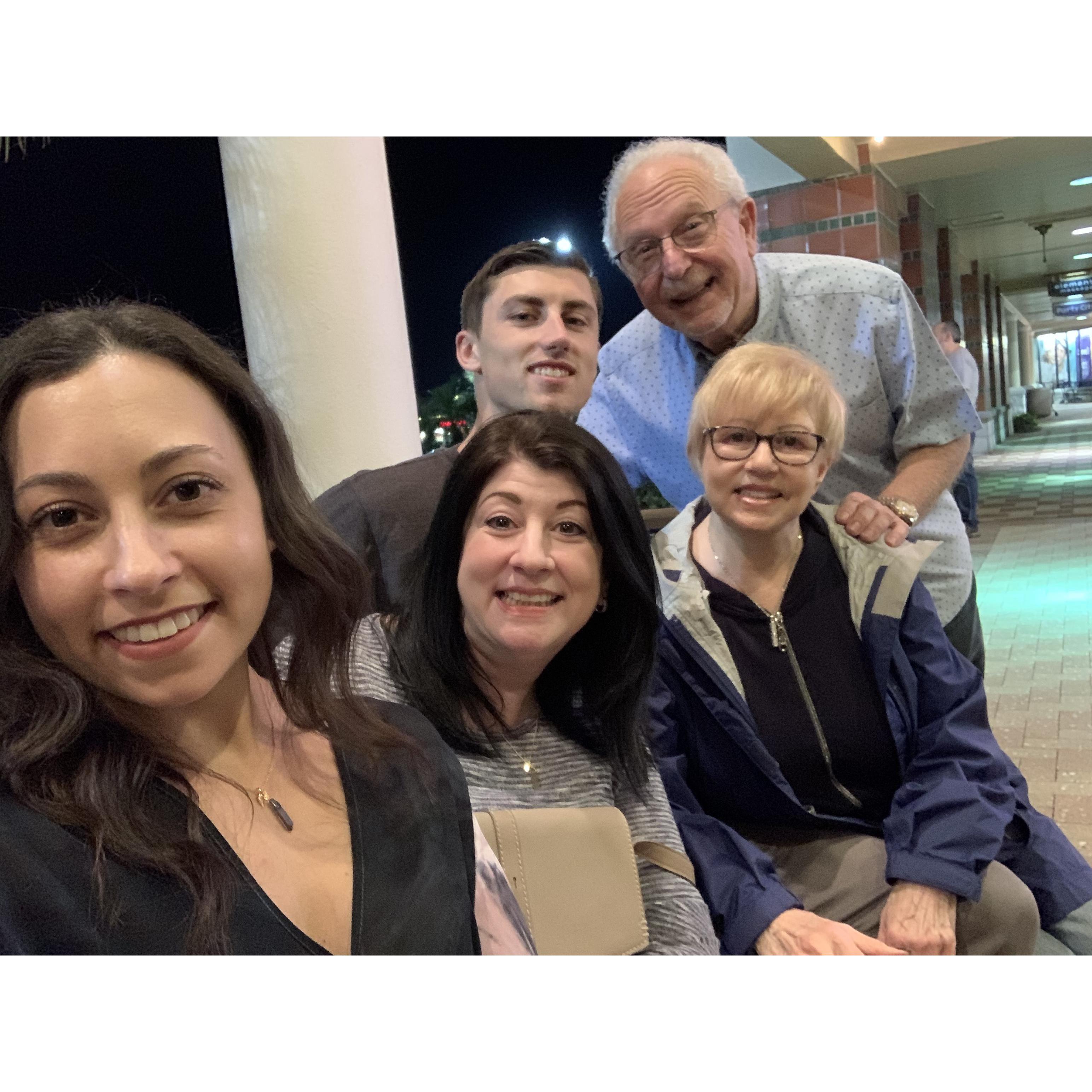 Hanging with Steph’s family before her white coat ceremony!
