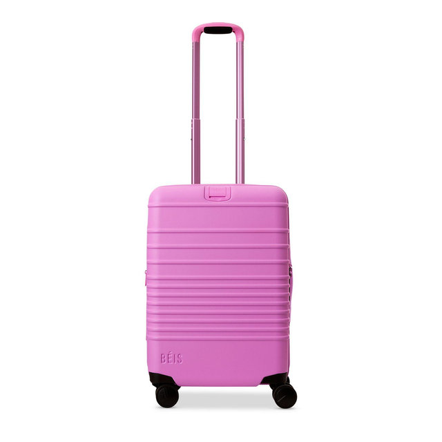 BÉIS Carry-On Roller in Matte Berry