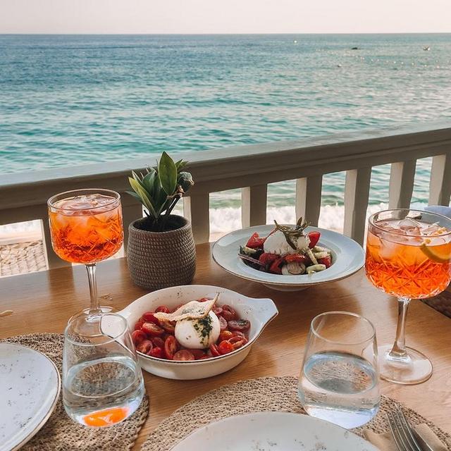 First Dinner On Our Honeymoon