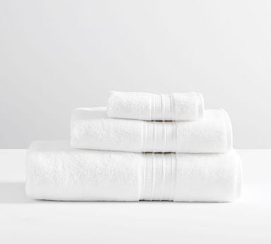 White Hydrocotton Quick-Dry Organic Bath Towel