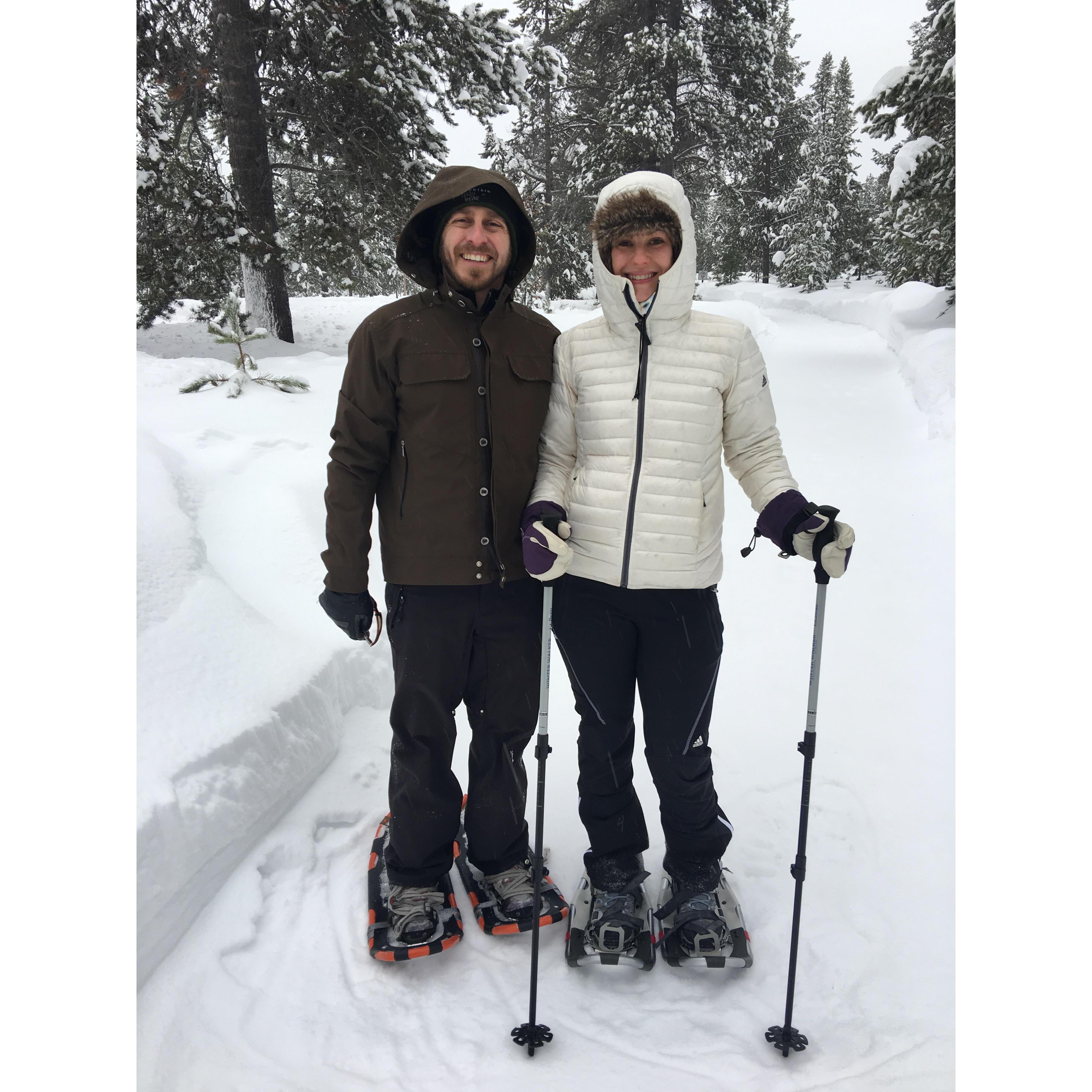 Snowshoeing in Central Oregon