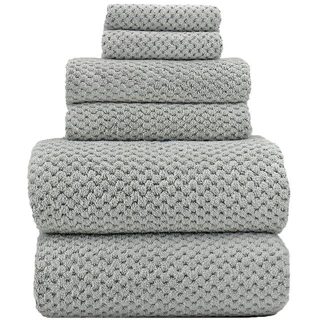 Tens Towels Large Bath Towels, 100% Cotton Towels, 30 x 60 Inches, Extra Large  Bath Towels, Lighter Weight & Super Absorbent, Quick Dry, Perfect Bathroom  Towels for Daily Use 4PK BATH TOWELS SET Black