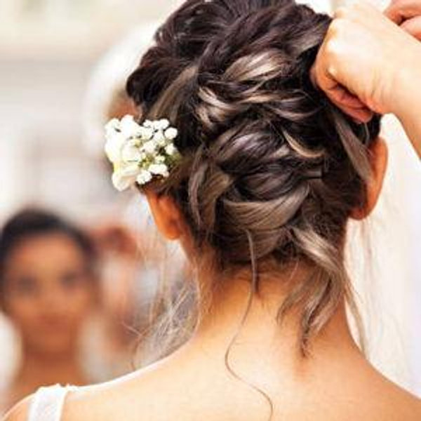 Hair for the wedding