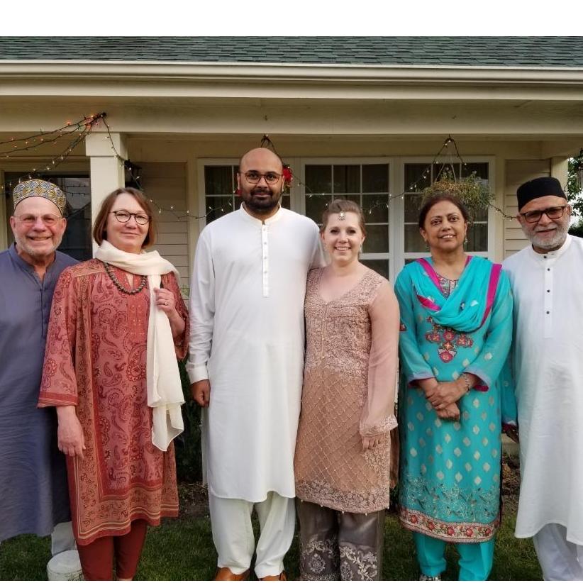 This is just after our Nikah in the summer of 2019