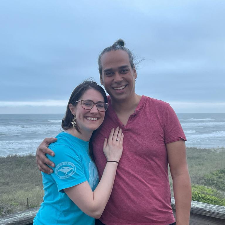 Newly engaged in the Outer Banks, NC!