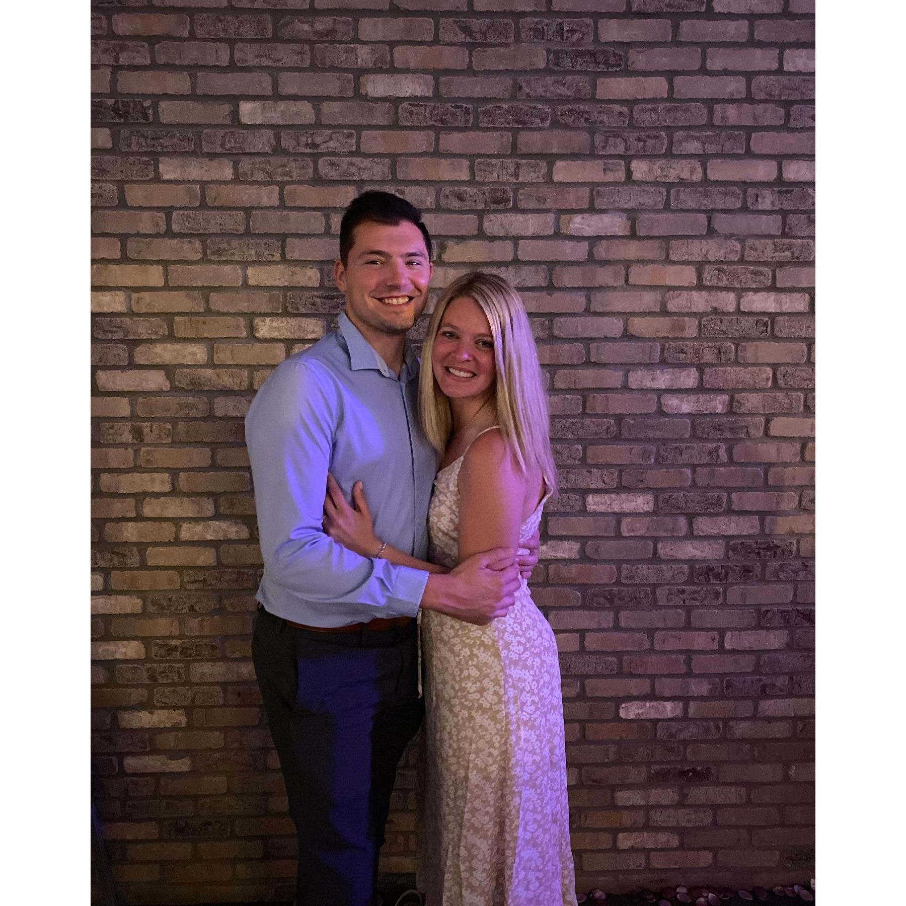 Each other's forever wedding date.