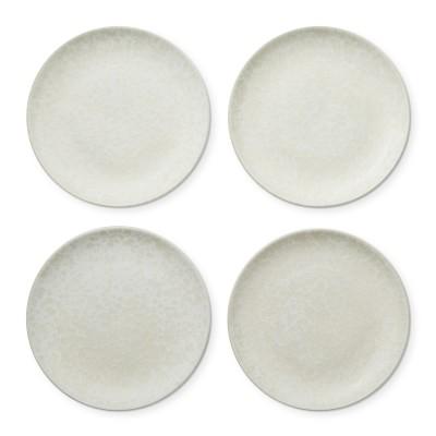 Luna Salad Plates, Set of 4, White