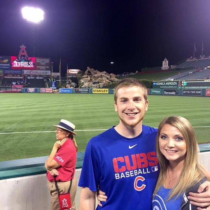 Cubs opening season game vs the Angels!
