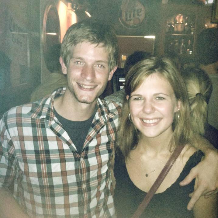 Our first pic together! Scott took me out for my 21st birthday - we weren't even dating yet!