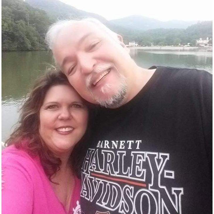 Lake Lure. We had a wonderful dinner and went for a sunset cruise on the lake. Just beautiful!