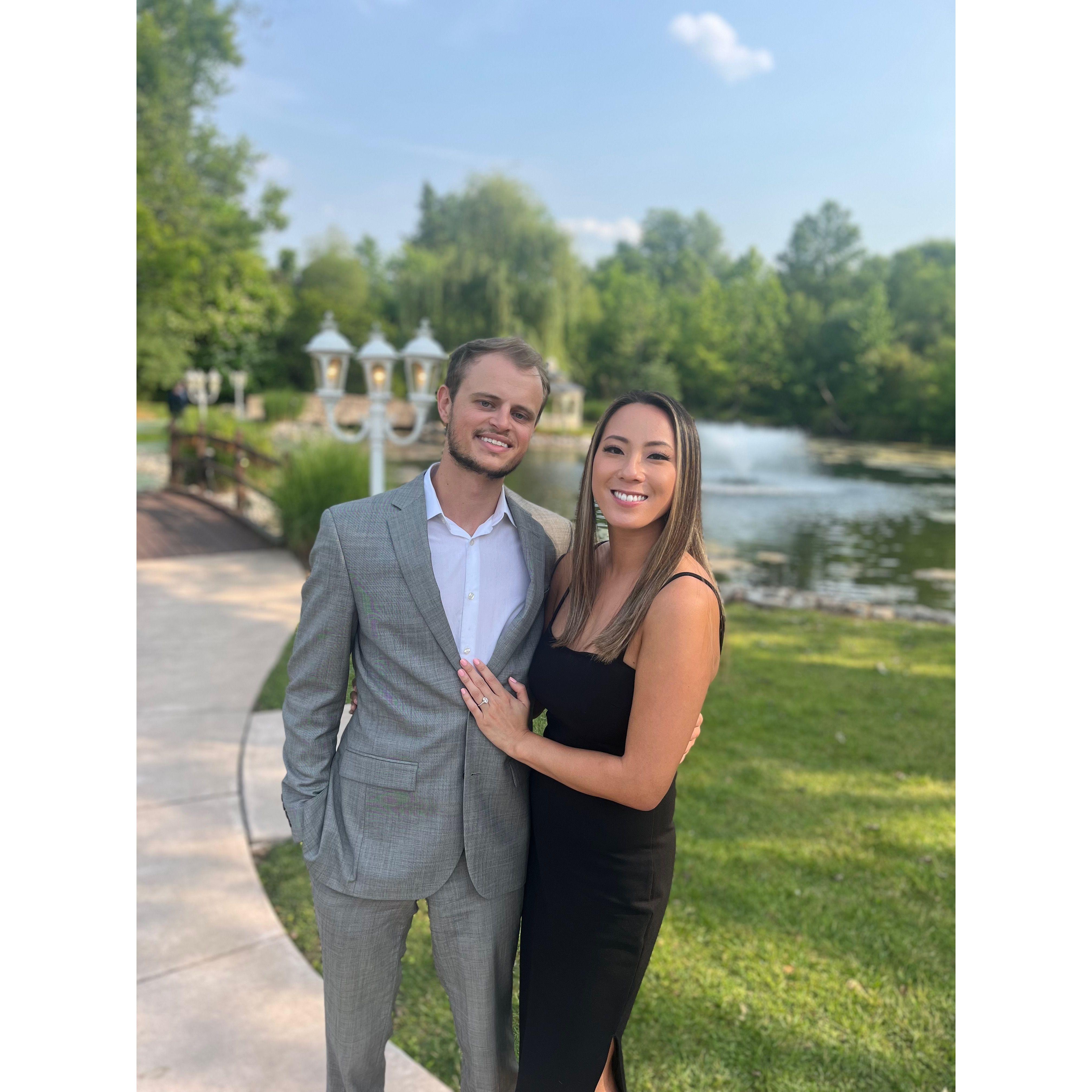 Celebrating Kirsten and Ryan on their beautiful wedding day!