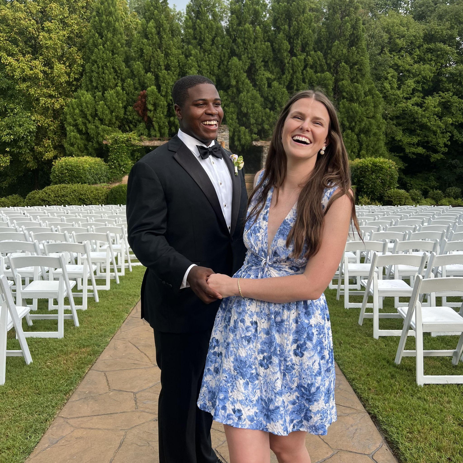 Not sure what was said but we had a great time at the Upshaws wedding this past summer!