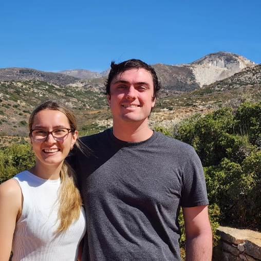 Overlooking the valley from the Koiros sites on Naxos