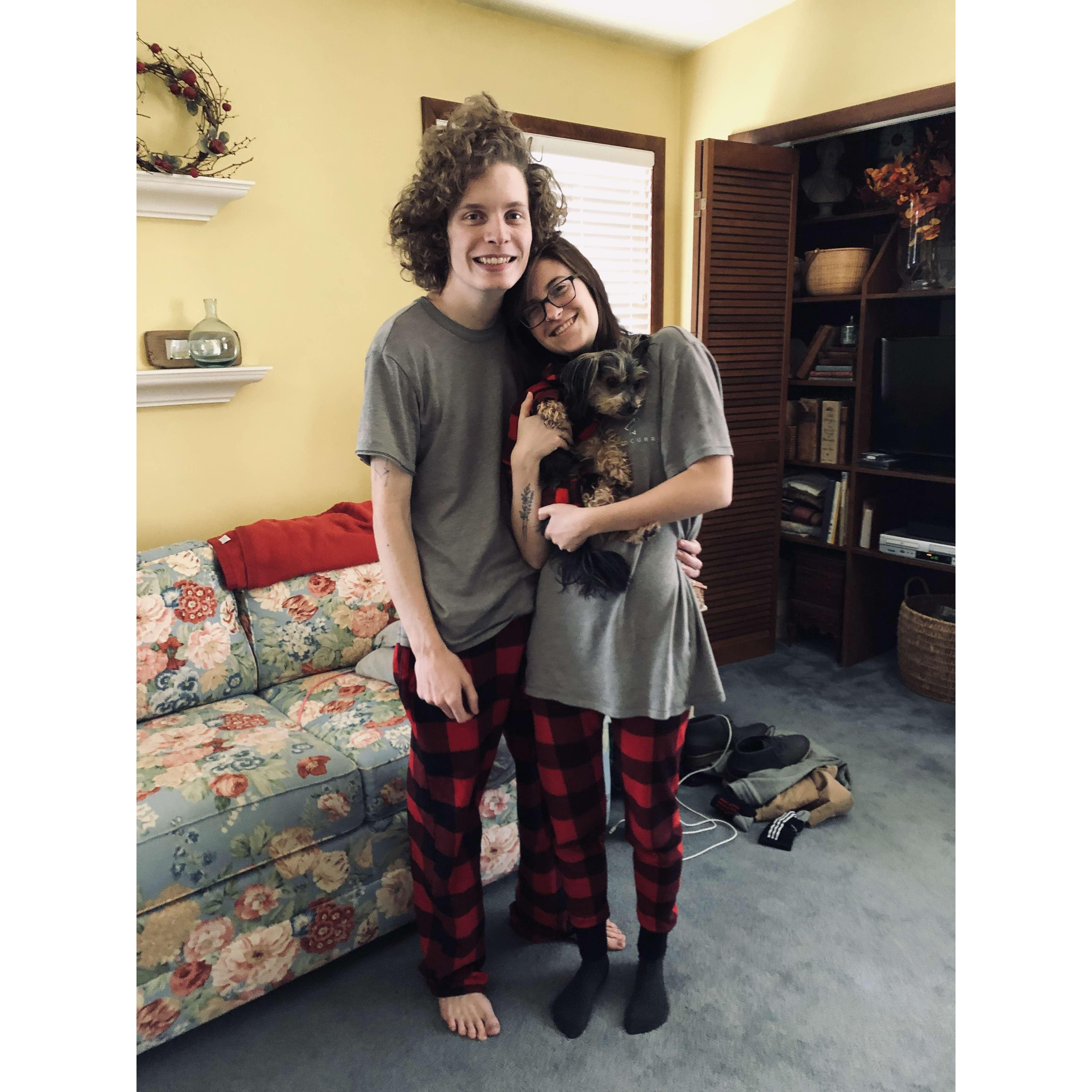 Drew's first Loescher Thanksgiving