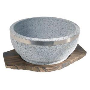 Spiceberry Home Granite Stone Dolsot Bibimbap Bowls, 32-Oz (7-Inch), Set of 2