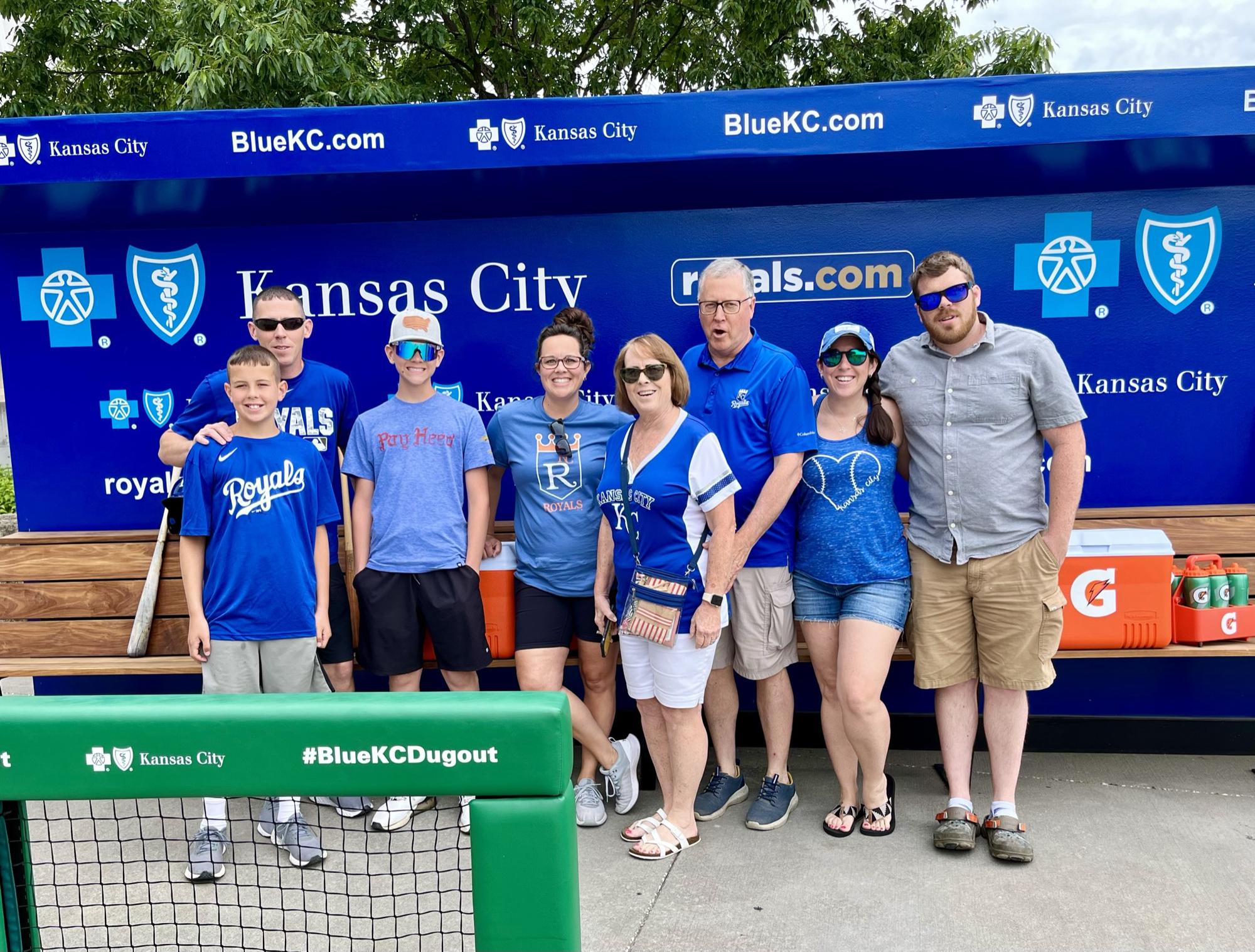 Spending time with Lacy's fam and still  introducing Dalton to the best sports teams.