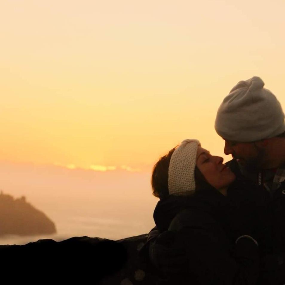 The Cliffs of Moher were breathtaking! Ireland was our first big trip as a couple.