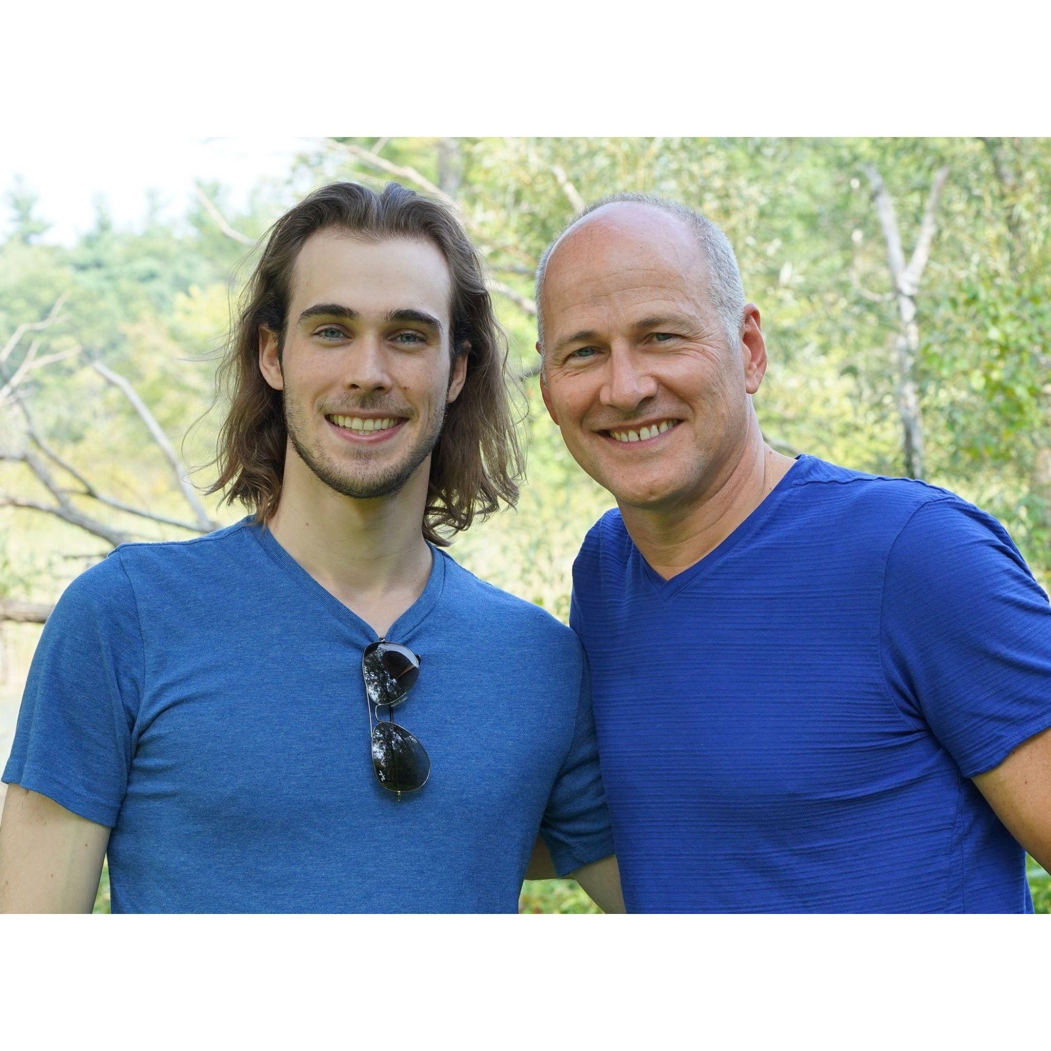 Caige and Dad