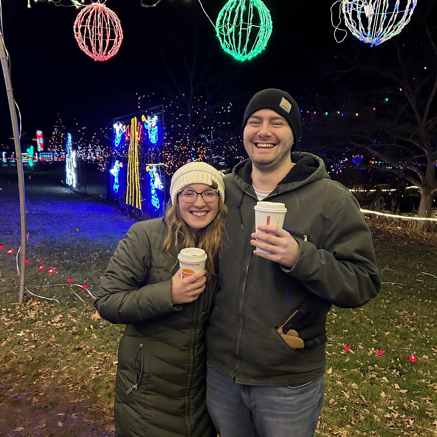 Always laughing with this guy, believe it or not this was December 2023. What a weird year with no snow!