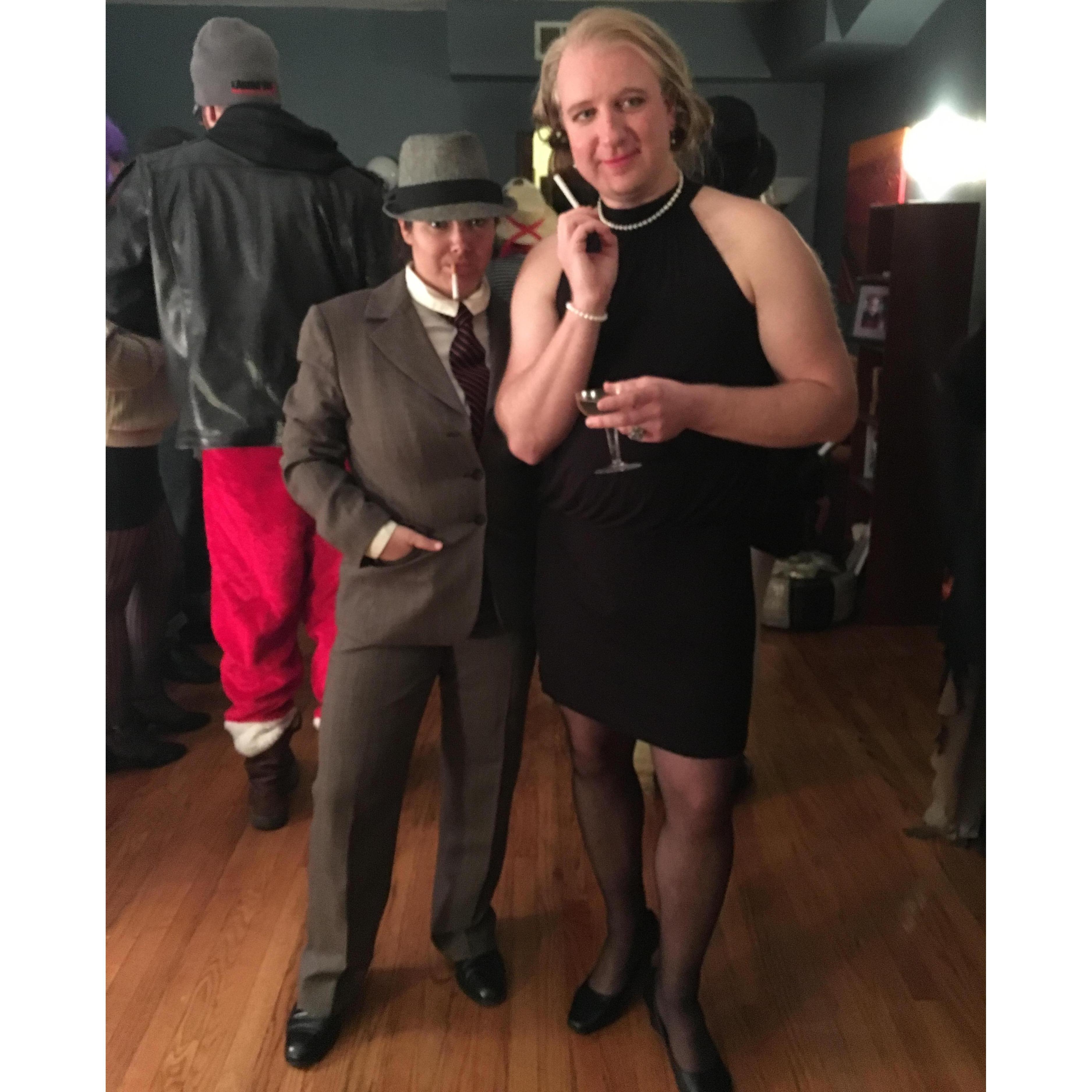 We (Kim has always convinced Ian to) love Halloween. I give you Don and Betty Draper.
Chicago, Oct. 31 2015