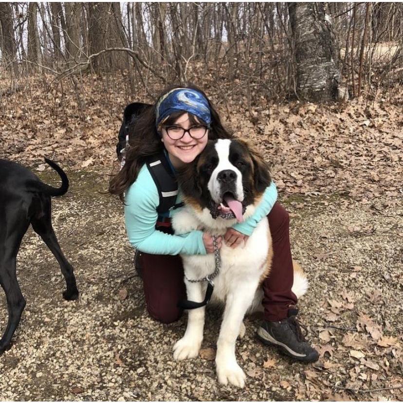 A wonderful fall hike with Jett, Micayla's mom's dog.