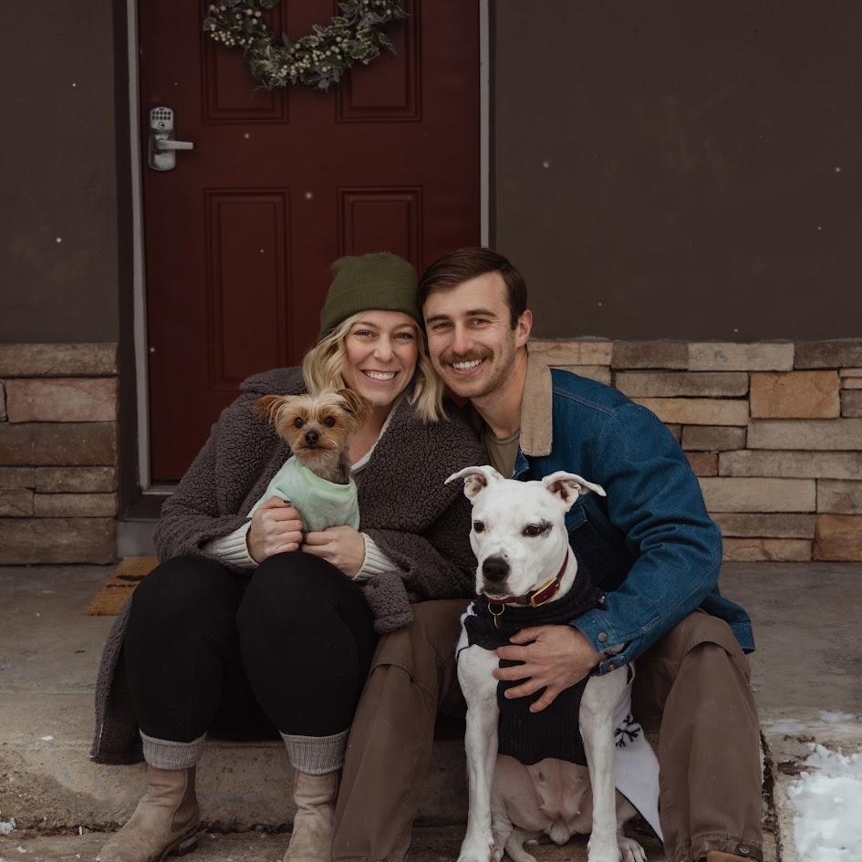 Holiday family photo
