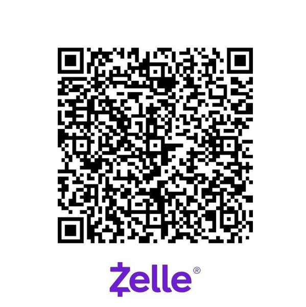 Go to Zelle/banking app and tap “scan”