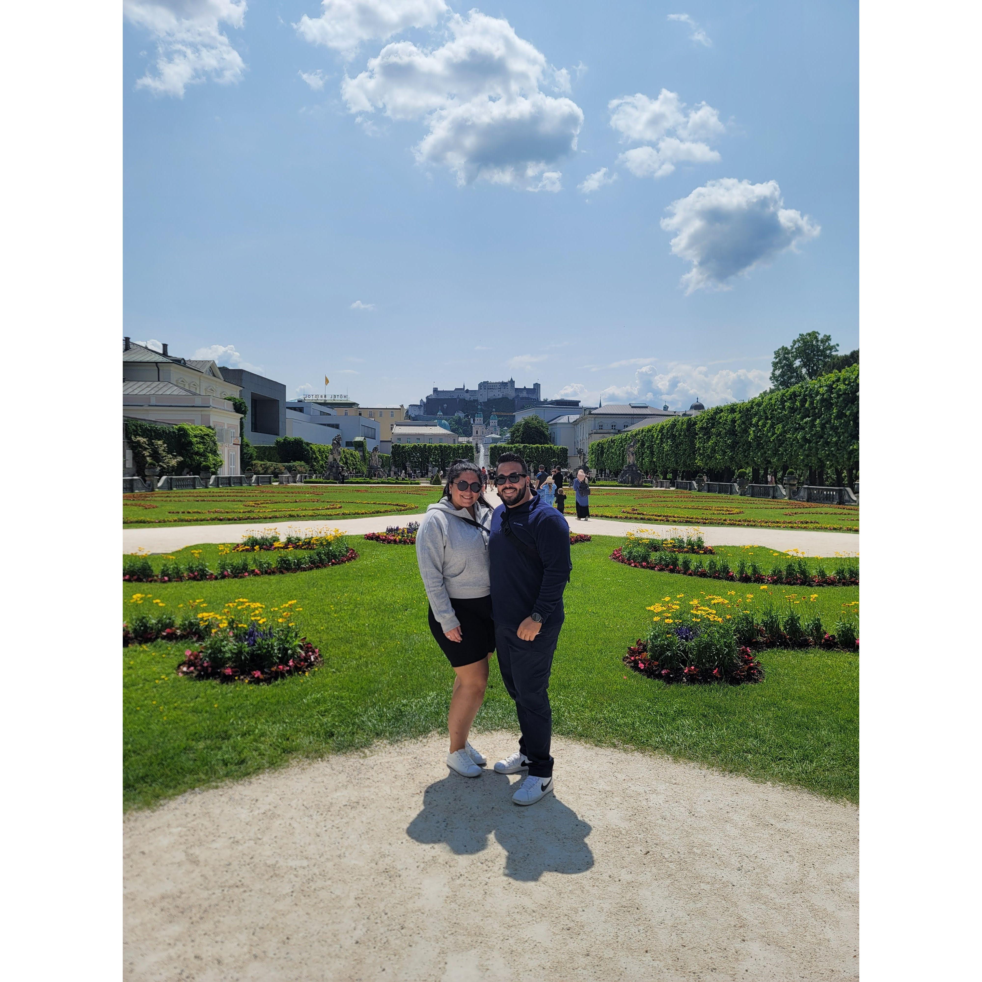 Europe Oliventure 2023 in Salzburg Austria (this is a filming location for one of Caroline's favorite movies, The Sound of Music)