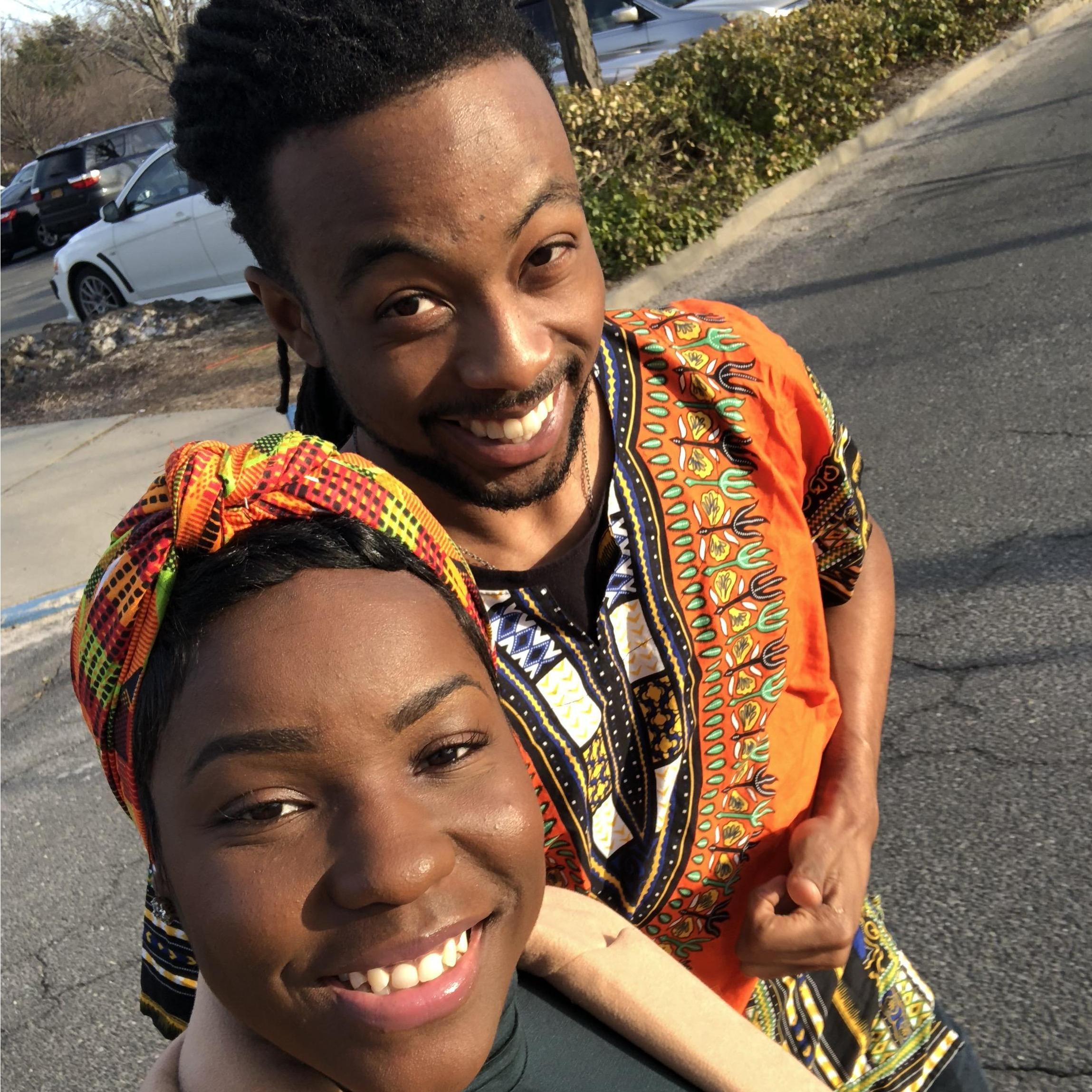 Can you tell we were excited to watch Black Panther?