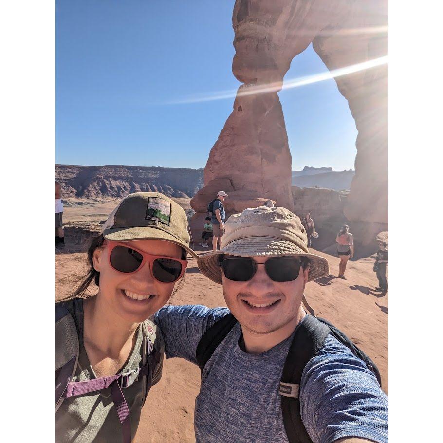 Visiting Delicate Arch in Utah!