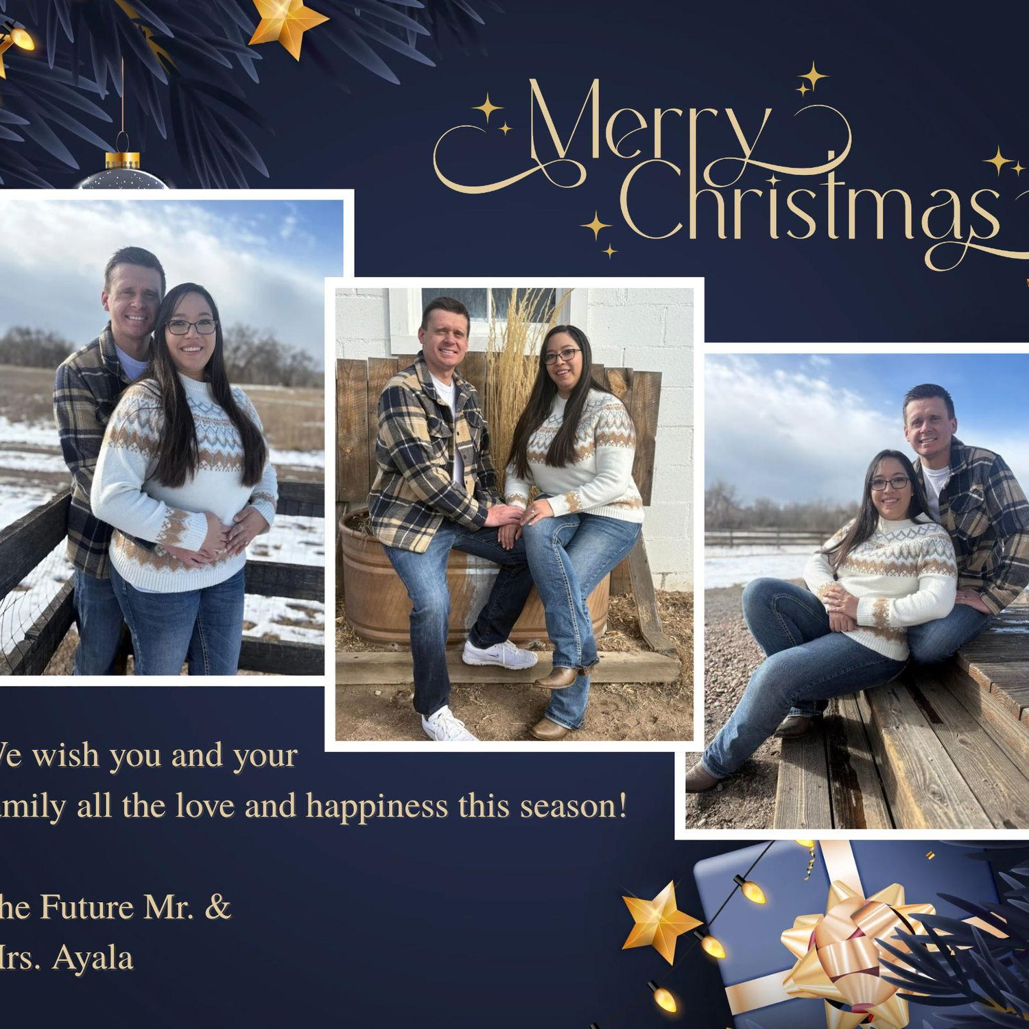 Merry Christmas from the Future Ayalas!